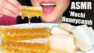 ASMR RAW HONEYCOMB amp KIRI MOCHI STICKY EATING SOUNDS No Talking  ASMR Phan [upl. by Templas656]