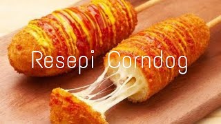 Mozarella Cheese Corn Dog Recipe  Korean Cheese Hotdog Recipe  Cheesy Corn Dog Recipe • [upl. by Einnil]