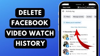 How to Delete Facebook Video Watch History in 2023  Clear Facebook Watch History [upl. by Phila]