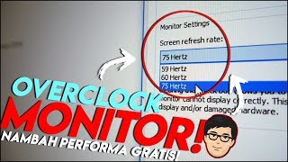 Ga Cuma CPU Yang Bisa di Overclock  Monitor Juga Bisa [upl. by Salangi]