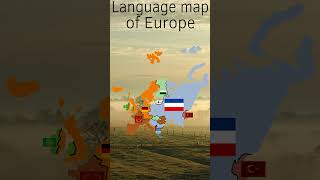 Language map of Europe [upl. by Conant]