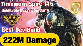 OUTRIDERS  BEST Devastator Build SoloCarry T15’s EASY  LeapQuake Bleed Seismic Set Build [upl. by Novelia]