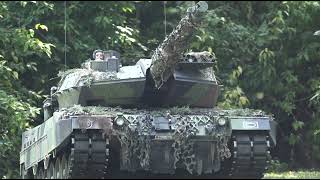 280 kg RC Panzer Leopard 2 A6 14 Scale [upl. by Beryle]