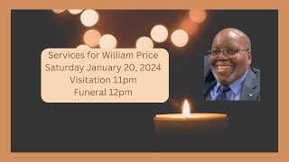 Services for William Price 1202024 [upl. by Ehttam]