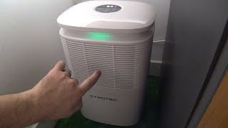 💧 Trotec TTK 30 E dehumidifier  unboxing and impressions after a week of use 💧 [upl. by Yesnikcm]