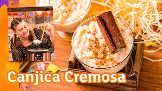 Como fazer canjica cremosa  Receita de Festa Junina  Fácil e Rápida [upl. by Aldarcie]