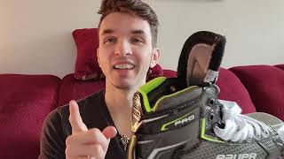 Bauer Pro Senior Goalie Skate Review [upl. by Varden427]