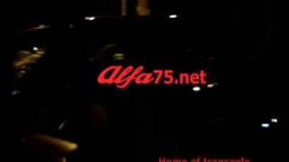 Alfa Romeo 75 V6 24v Busso Sound [upl. by Arlan]