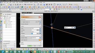 Stop At IntersectionExtrude in Unigraphics Nx  unigraphics tutorial [upl. by Glover]