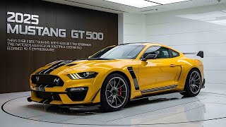 The NEW 2025 SHELBY Mustang GT500 Facelift Official Reveal  FIRST LOOK [upl. by Maisey208]