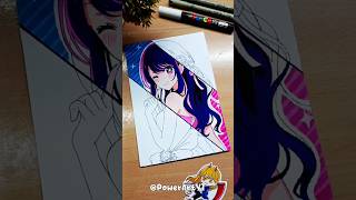 Ai Hoshino  Drawing【推しの子】shorts oshinoko 有馬かな popin2 推しの子 [upl. by Cami]