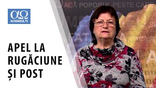 📢 Apel la post și rugăciune pentru țară [upl. by Ellinad]