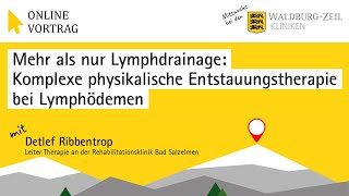 Lymphdrainage Komplexe physikalische Entstauungstherapie bei Lymphödemen [upl. by Akimyt]