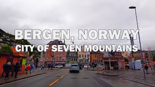 Bergen Norway  Driving Tour 4K [upl. by Nahsab]