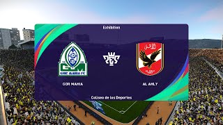 Gor Mahia vs Al Ahly 15092024 CAF Champions League PES 2021 [upl. by Anneis221]