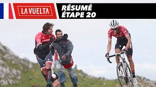 Résumé  Étape 20  La Vuelta 2017 [upl. by Girard405]