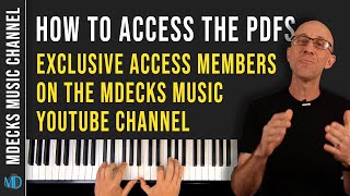 How To Use The mDecks Music Exclusive Access Membership on Youtube [upl. by Madalyn]