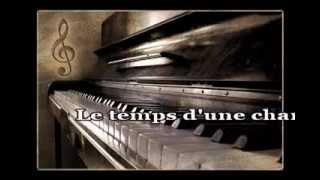 Claude LéveilléeLe temps dune chansonKaraoké instrumental [upl. by Ellene]