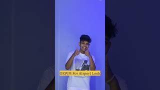 GRWM FOR AIRPORT grwm grwmoutfit airportlook shortsfeed shorts darshanraval [upl. by Arraic]