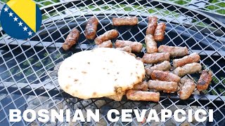 Bosnian cevapi on grill ASMR  Kako ispeci cevape na rostilju [upl. by Darren]