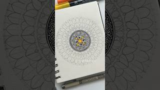 Minj Mandala ✨🌕🌟 mandalamandala mandalaart mandalarts mandaladesign [upl. by Lletnuahs]