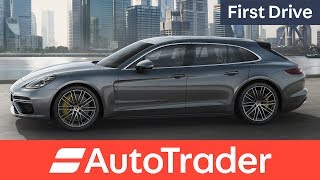 Porsche Panamera Sport Turismo first drive review [upl. by Leiruh]