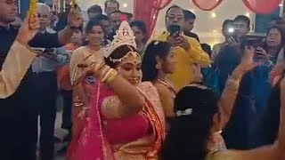 Bride Entry Dance performance  Mixed song  Wedding Video wedding dance [upl. by Ejrog]