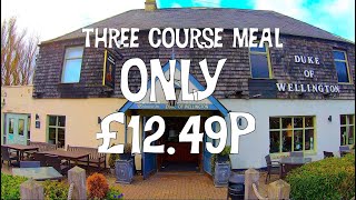 Three Course Meal Only £1249p [upl. by Ehav]