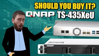 QNAP TS435XeU Rackmount NAS  Should You Buy It [upl. by Aiyekal]