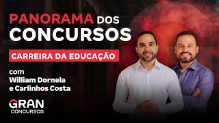 Panorama dos Concursos 20242 Carreiras da Educação com mais de 371mil vagas [upl. by Enohpesrep]