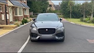 Jaguar FPACE Sport 2019 UK Car startup [upl. by Soloman]