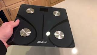 RENPHO Smart Scale for Body Weight Digital Bathroom Scale BMI Weighing Bluetooth Body Fat Scale [upl. by Gothard]