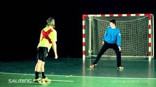 Salming Handball 7MeterWurf  Gegendreher [upl. by Gwendolin]