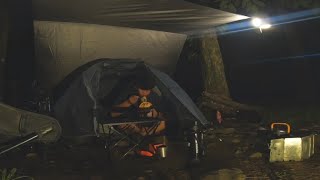 Solo Camping Adventure in Laguna Philippines  Peaceful Getaway in Nature [upl. by Adniroc]