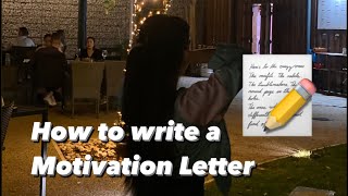 Motivation Letter How to write Stipendium Hungaricum [upl. by Asik]