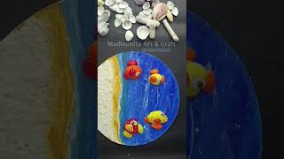 Sea Shell Craft Ideas diy shorts craft youtubeshorts viral trendingshorts yt homedecor [upl. by Ydnih]