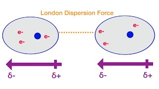 London Dispersion Forces in 20 seconds [upl. by Nnylannej]