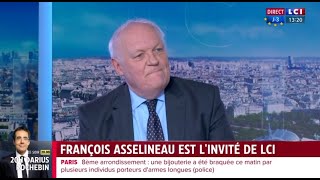 François Asselineau est l invité de LCI  Candidat aux élections européennes de 2024 [upl. by Gena]