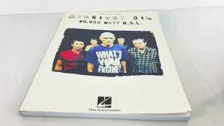 Midnight Oil 20000 Watt RSL Sheet Music Piano Vocal Guitar Book [upl. by Wivinia]