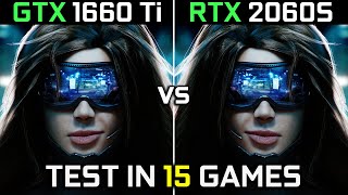 GTX 1660 Ti vs RTX 2060 SUPER  Test in 15 Games at 1080p  Performance Battle 🔥  2023 [upl. by Naujtna]