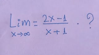 limite de 2x1x1 lorsque X tend vers linfini limite de fonctions rationnelle et polynômes [upl. by Hanna518]