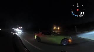 Tastefully modded Honda Civic SI VS Camaro 6 Spd Cruising with the boys [upl. by Sauder722]