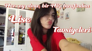 LİSE TAVSİYELERİ 🎀 İZLEMEDEN LİSEYE BASLAMAYIN🤭 [upl. by Compton]