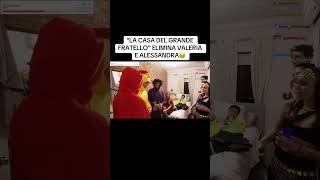 “LA CASA DEL GRANDE FRATELLO” ELIMINA VALERIA E ALESSANDRA [upl. by Sennahoj]