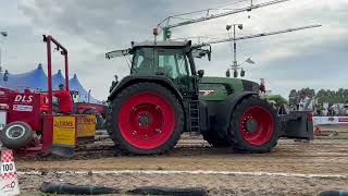 Fendt 930 tractorpulling ysselsteyn 2024 11 ton [upl. by Ahsinrad]