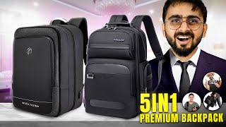 Kamal 5in1 Bags for College Office amp Travelling on Amazon 🔥 Laptop Or Tech Backpack  Arctic Hunter [upl. by Ebberta]