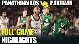 Kendrick Nunn Cedi Osman Pokusevski Ntilikina GO AT IT Partizan vs Panathinaikos FULL GAME [upl. by Verbenia]