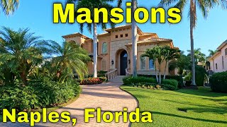 Mansions And Homes In Naples Florida Naples Florida Real Estate 4K [upl. by Mahoney]