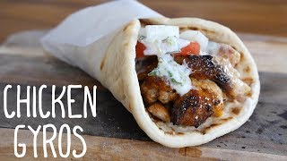 Chicken Gyros  Taste the World 4 [upl. by Ecirad]