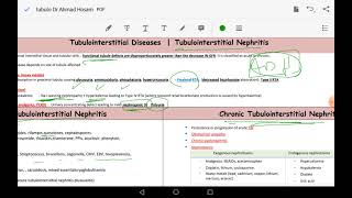 Tubulointerstitial disease  DR ahmad hosam [upl. by Naji476]